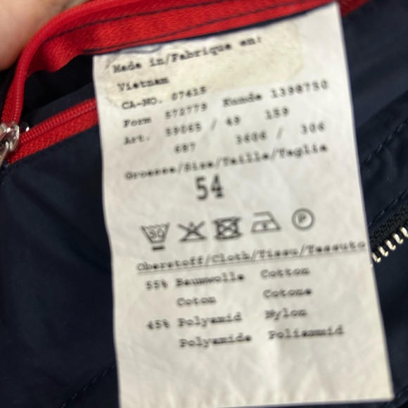 BUGATTI MEN WIND BREAKER FALL JACKET ZIPPER CLOSURE SIX POCKETS - Picture 6 of 8